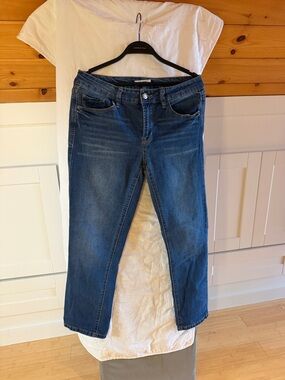 Kensie Medium Blue Straight Leg Jeans